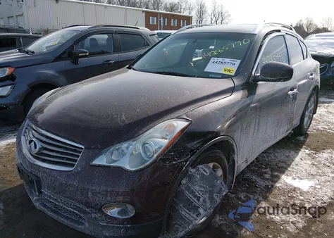 2010 Infiniti Ex35 Journey from USA, damaged, VIN JN1AJ0HR6AM755445